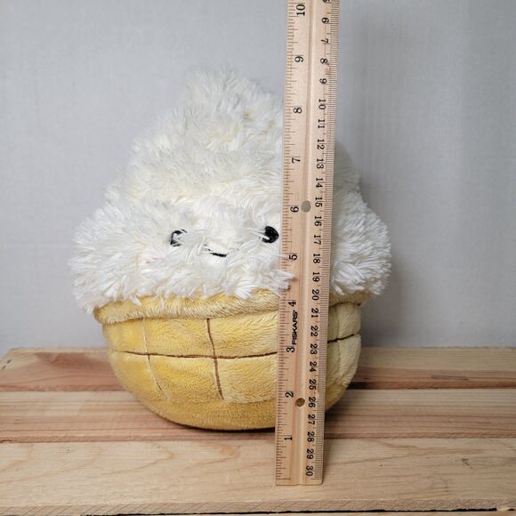 10" Squishable Mini Comfort Food Vanilla Soft Serve Plush - Picture 4 of 4